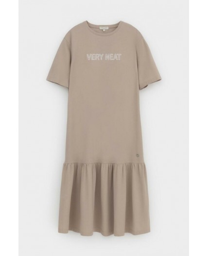 ЕВТ 5075/темно-бежевый платье