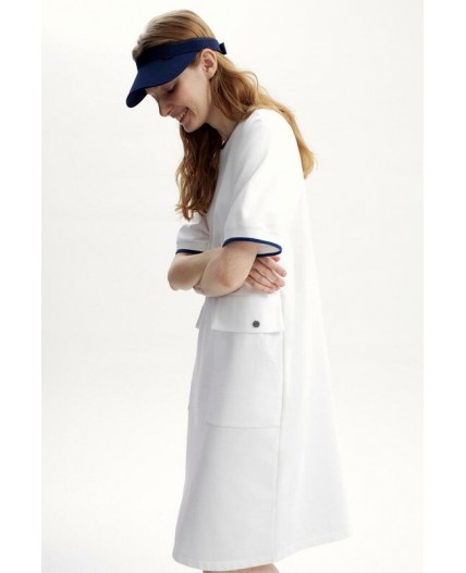 ЕВТ 5067/белый платье