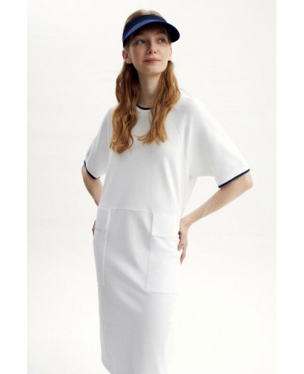 ЕВТ 5067/белый платье