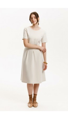 ЕВТ 5076/светлый беж платье