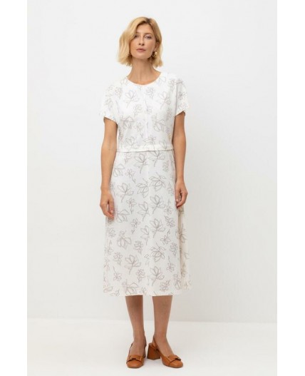 ЕВТ 5079/гардения,нежная магнолия платье