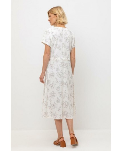 ЕВТ 5079/гардения,нежная магнолия платье