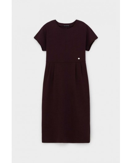 ЕВТ 5074/темный махагон платье