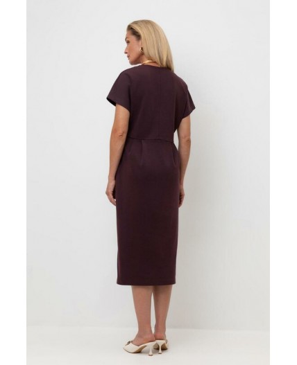 ЕВТ 5074/темный махагон платье