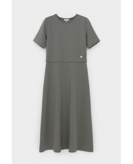 ЕВТ 5095/пряный базилик платье