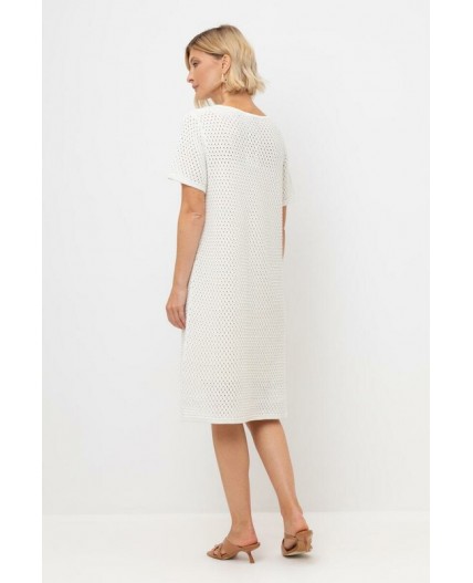 ЕВ 527/молочный платье