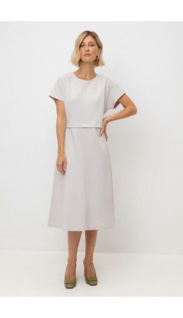 ЕВТ 5085/серо-сиреневый платье