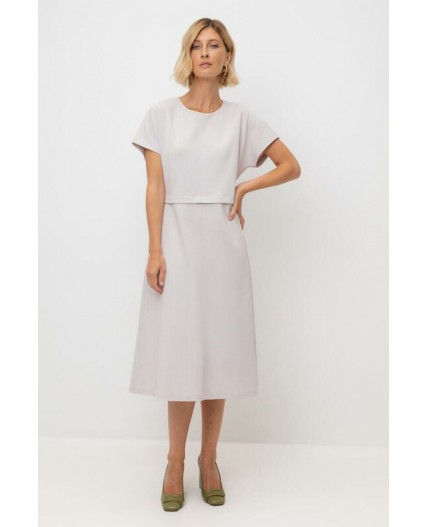 ЕВТ 5085/серо-сиреневый платье