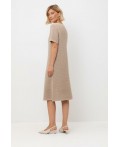 ЕВ 527/бежевый платье