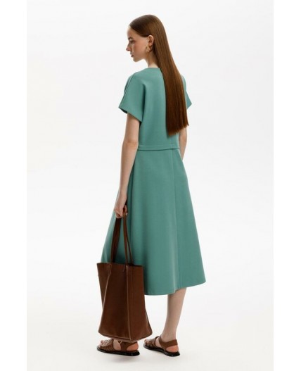 ЕВТ 5084/малахитовый зеленый платье