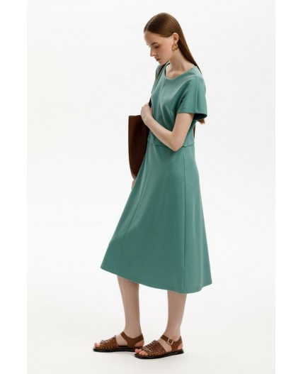 ЕВТ 5084/малахитовый зеленый платье