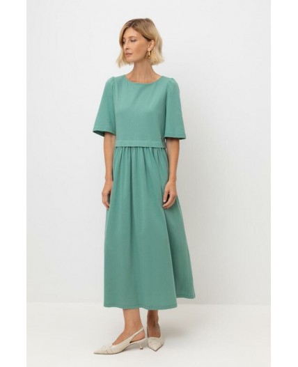 ЕВТ 5083/малахитовый зеленый платье