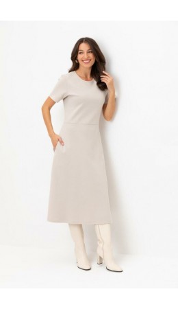 ЕВТ 5064/кремовый платье