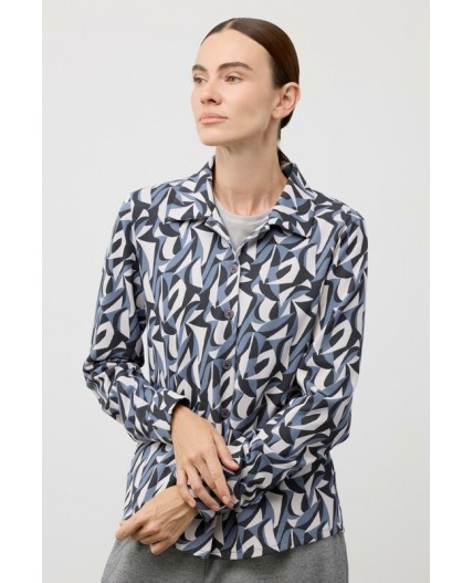 ЕВТ 3245/серебристое облако,осколки керамики рубашка