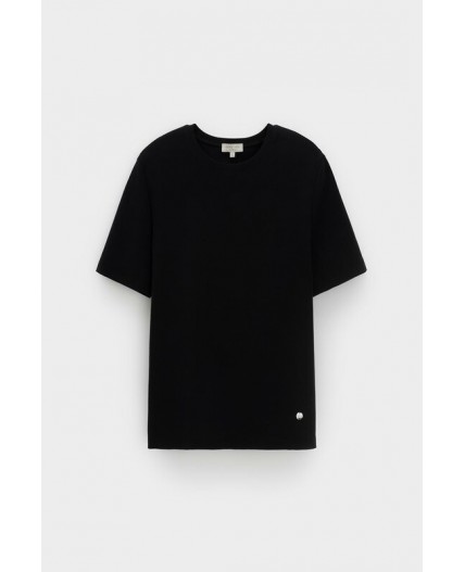 ЕВТ 3356/черный фуфайка (футболка)