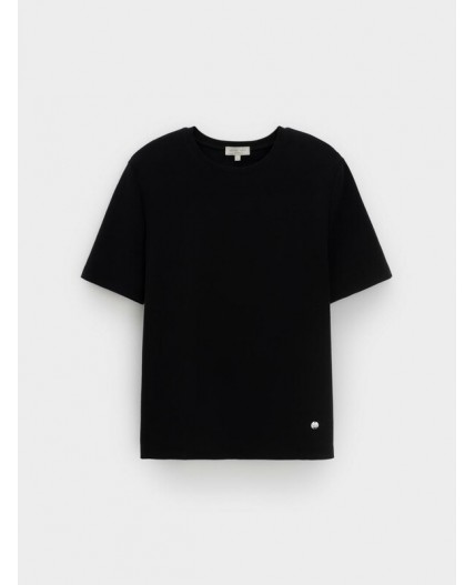 ЕВТ 3283/черный фуфайка (футболка)