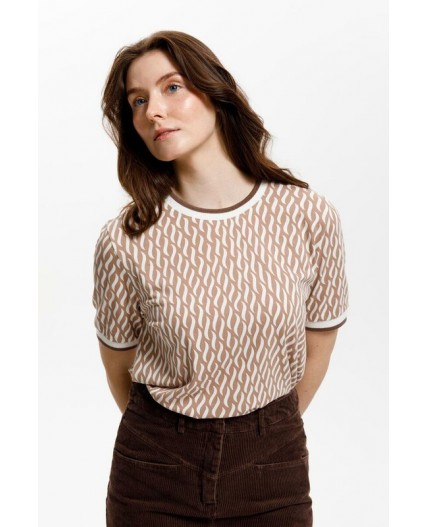 ЕВТ 3220/бежевые мини косы фуфайка