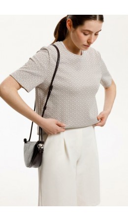 ЕВТ 3216/перламутровое облако,3Д квадраты фуфайка