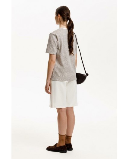 ЕВТ 3216/перламутровое облако,3Д квадраты фуфайка