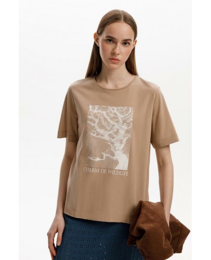 ЕВТ 3289/темно-бежевый фуфайка