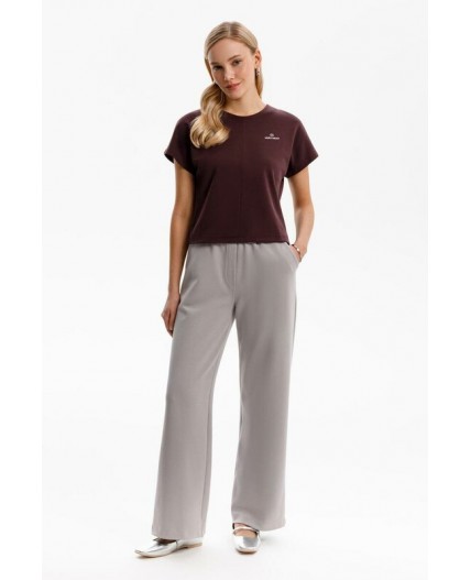 ЕВТ 3285/темный махагон фуфайка