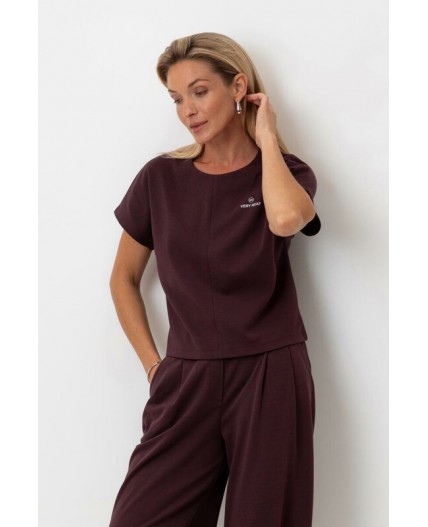 ЕВТ 3285/темный махагон фуфайка