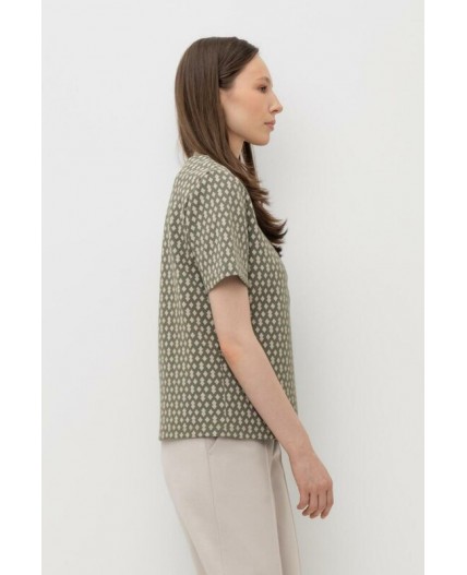 ЕВТ 3216/оливковый серый,ромбики фуфайка