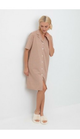 Е 50027/сахар,геометрический орнамент халат