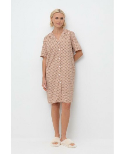 Е 50027/сахар,геометрический орнамент халат