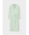 Е 50005/24/пастельно-зеленый,горошек халат