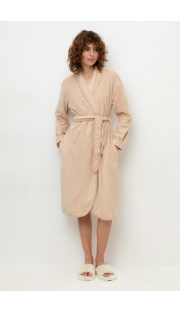 Е 50001/24/нюдовый беж халат