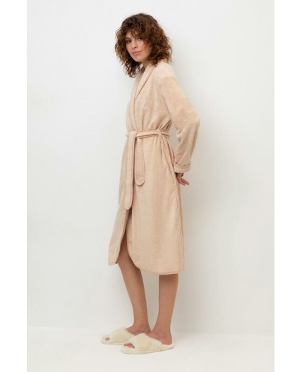 Е 50001/24/нюдовый беж халат