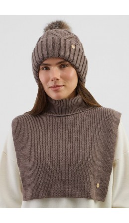 ЕВ 20017/ш/коричневый шапка