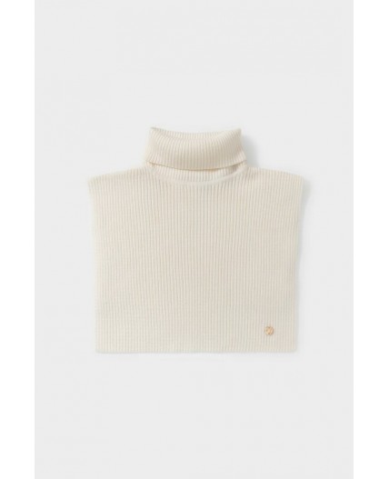 ЕВ 28009/ш/молочный шарф-манишка