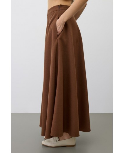 ЕТ 70005/коричневый юбка