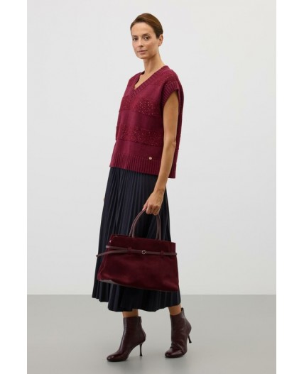 ЕВТ 7026/темно-синий юбка