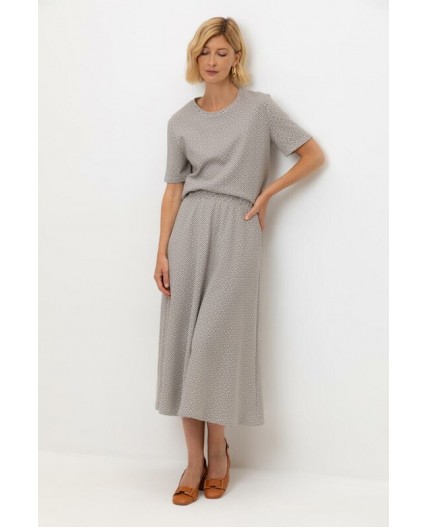 ЕВТ 7029/перламутровое облако,3Д квадраты юбка