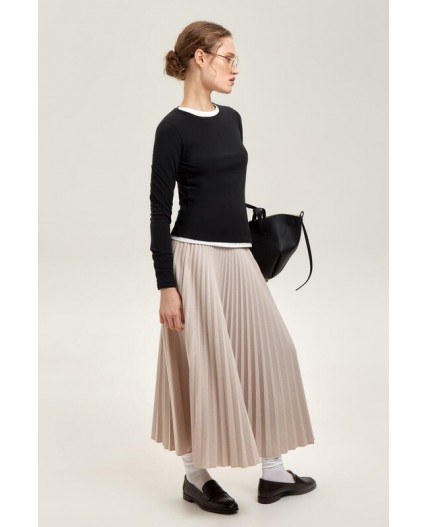 ЕВТ 7026/серо-бежевый юбка