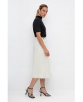ЕВТ 7027/светлый беж юбка