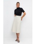 ЕВТ 7027/светлый беж юбка