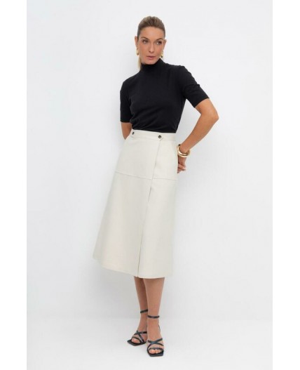 ЕВТ 7027/светлый беж юбка