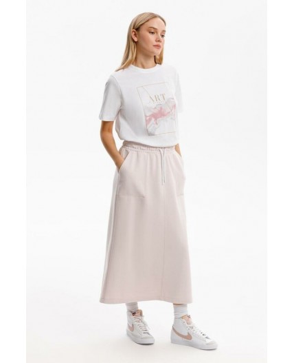 ЕВТ 7030/розовый кашемир юбка