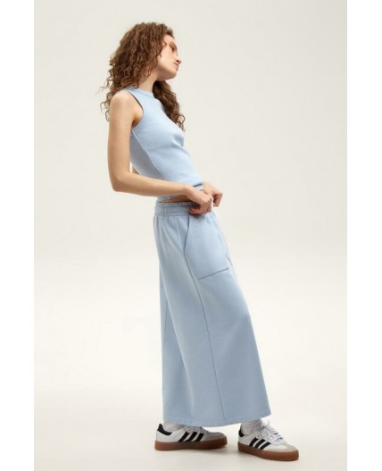 ЕВТ 7030/голубой кашемир юбка