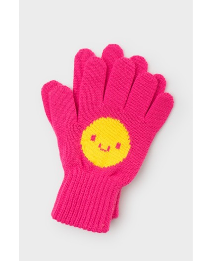 КВ 10015/насыщенно-розовый перчатки
