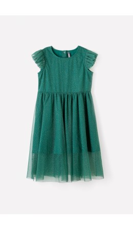 К 5528/4/темно-зеленый платье