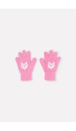 КВ 10008/ш/ярко-розовый перчатки