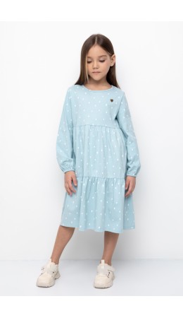 К 5770/голубой,арбуз платье