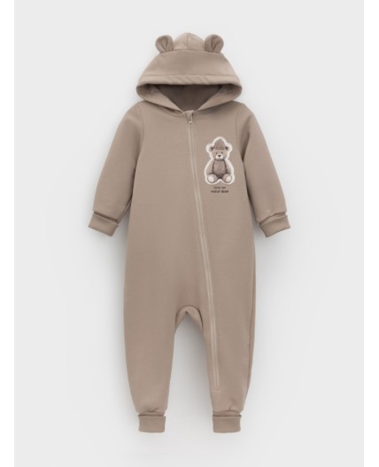 КР 6557/темно-бежевый 1104 к636 комбинезон