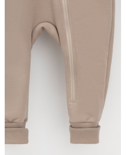 КР 6557/темно-бежевый 1104 к636 комбинезон