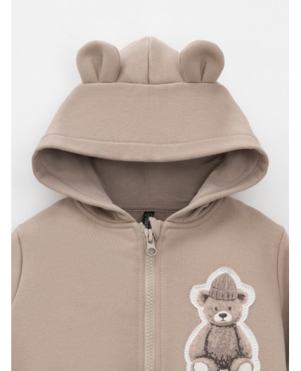 КР 6557/темно-бежевый 1104 к636 комбинезон